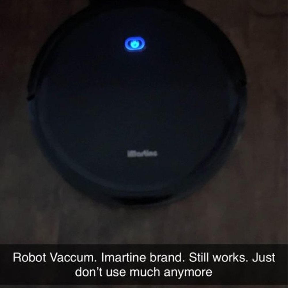 Imartine Robo Vaccum $40
